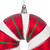 Vickerman 10" Red-White-Grn Thick Candy Cane 