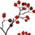  Vickerman 6' Mixed Berry Artificial Christmas Garland 
