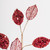  Vickerman 20" Glitter Plum Leaf Aritificial Christmas Spray 