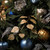  Vickerman 20" Mesh Mulberry Leaf Aritificial Christmas Spray 