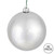  Vickerman Silver Ball Ornament in Box 