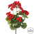  Vickerman 20" Artificial Geranium Bush, 4 per Pack 