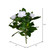  Vickerman 14.5"Artificial Beauty Polyester Gardenia Flower Bush 