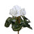  Vickerman 11" Artificial Polyester Cyclamen Bush 