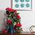  Vickerman Artificial Polyester Geranium Hanging Bush 