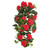  Vickerman Artificial Polyester Geranium Hanging Bush 