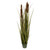  Vickerman Artificial Potted Green Grass with Cattails 