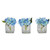  Vickerman Artificial Hydrangea in Cube 