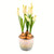  Vickerman 10" Artificial Hyacinths in Container 