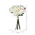  Vickerman 14" Artificial Rose and Hydrangea Bundle 