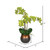 Vickerman Artificial 22" Potted Real Touch Phalaenopsis 