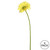  Vickerman Artificial Gerbera Daisy Stem 