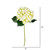  Vickerman Artificial Hydrangea Spray with Printing 