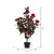  Vickerman 45" Artificial Rose Plant in Pot 