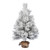  Vickerman Frosted Beckett Pine Artificial Christmas Tree 