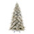  Vickerman Artificial Flocked Bavarian Pine Christmas Tree 