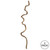  Vickerman 38-45" Twisted Vine, Dried 