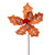  Vickerman 22" Red/White and Brown/White Felt Poinsettia 