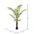  Vickerman Artificial Potted Leather Fern 