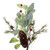  Vickerman 22 inch  Green Artificial Leaf Wreath. 