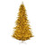  Vickerman 10 foot  x 68 inch  Gold Tinsel Artificial Pre-Lit Christmas Tree with White LED Lights and Tree Stand 