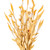  Vickerman 23 inch  Artificial Light Brown Rabbit Tail Bush 3/Bag. Recommended for indoor use. 