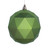  Vickerman 4.75 inch  Lime Matte Geometric Ball Ornament, 4 per bag 