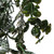  Vickerman Artificial Green Snow Cedar and Eucalyptus Garland 