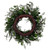  Vickerman Artificial Green Snow Cedar and Eucalyptus Christmas Wreath 