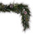  Vickerman Artificial Long Leaf Pine with Seeded Cedar, Eucalyptus Foliage, and Pinecones Garland 