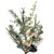  Vickerman Green Artificial Pine, Blueberry, and White Berry Garland. 