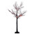  Vickerman Black Twig Tree  Purple/Orange LED 