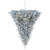  Vickerman 6' x 61" Silver Upside Down Artificial Christmas Tree 