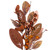  Vickerman Artificial Light Brown Fall Berry and Wood Leaf Collection 