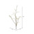  Vickerman Artificial Green Baby Leaf Branch, 2/pack 