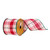  Vickerman Red, Green, and White Plaid Ribbon 