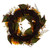  Vickerman Yellow Sunflower Artificial Wreath  