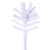 Vickerman 18" Flocked White Spray 