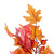 Vickerman 28" Fall Red Maple Leaf Wreath 