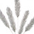 Vickerman 31" Silver Tinsel Brush 5Tip Spray 3/Bag 