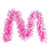  Vickerman 9' x 12" Flocked Pink Pencil Fir Artificial Garland 