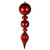 Vickerman 34" UV Candy Ball Drop Finial Ornament 