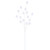 Vickerman 27.5" Marshmallow Spray 3/Bag 