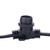  Vickerman C7 Commercial Sockets on Black Wire 