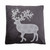 Vickerman Decorative 18 inch x 18 inch Nordic Deer Pillow