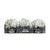 Vickerman Artificial White Mini Hydrangea Set Comes as a Set of 3