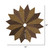 Vickerman Decorative 60 inch Brocade Brilliance Christmas Tree Skirt
