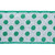 Vickerman 2.5 inch x 10 yard Green Dots Pattern Christmas Ribbon