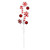 Vickerman Red/White Candy Cane Swirl Artificial Christmas Spray Includes 6 sprays per pack