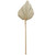 Vickerman Natural Botanicals 20 inch Palm Spear, Natural Includes 50 pieces per Pack